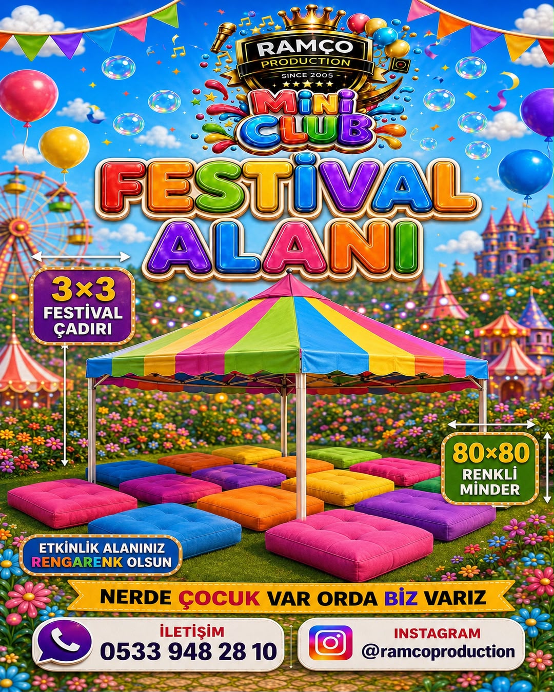 Festival Alanı Kurulumu - Kırklareli Organizasyon